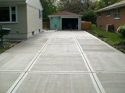concrete driveway concrete driveway